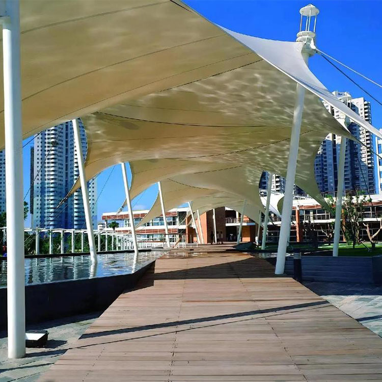 马尔康市膜结构景观棚